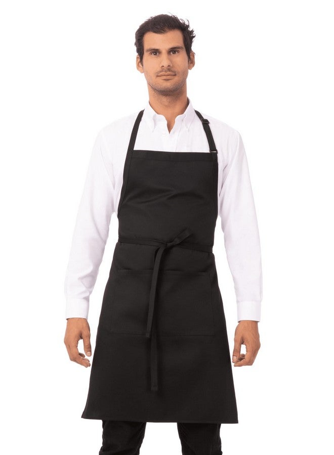 Chef Works Unisex Butcher Apron, Black, One Size
