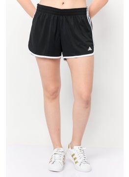 Adidas Women Sportswear Fit 4 Inseam Running Shorts, Black  - Image 1