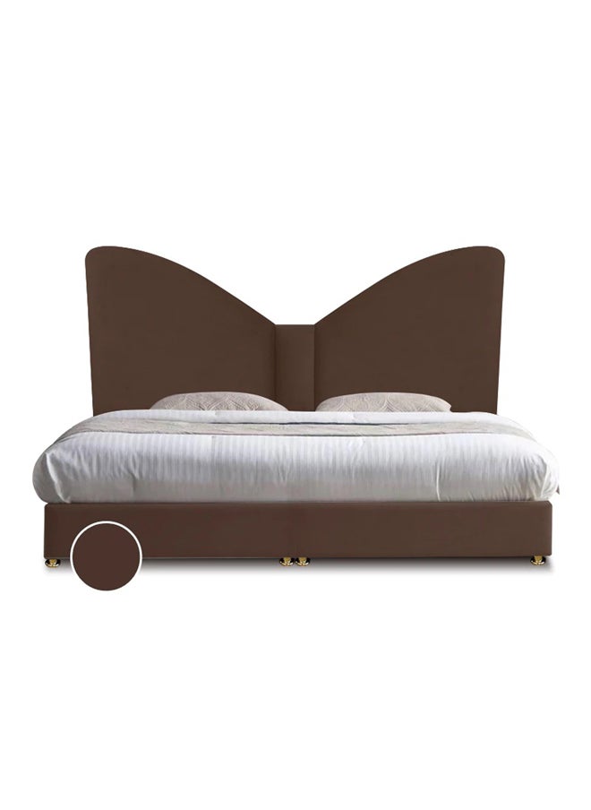 BACK COMFORT Elena Custom Luxury Bed . Elegant Tailored Design . Premium Wood . Trendy Colors . Saudi Made - 180×200×145 