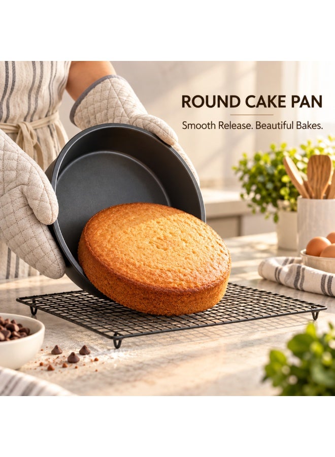 BERGNER 3-Piece Nonstick Bakeware Set with 12-Cup Muffin, Springform & Loaf Pans - Image 3