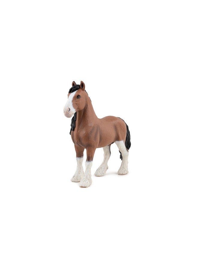 Papo 51571- Figure - Clydesdale Horse, Multicolor - Image 2