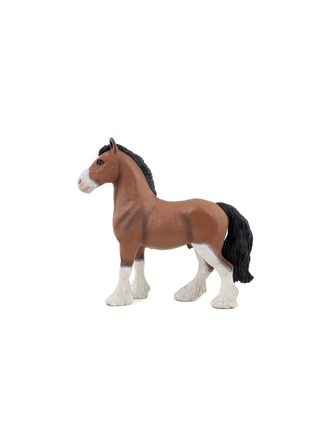 Papo 51571- Figure - Clydesdale Horse, Multicolor - Image 1