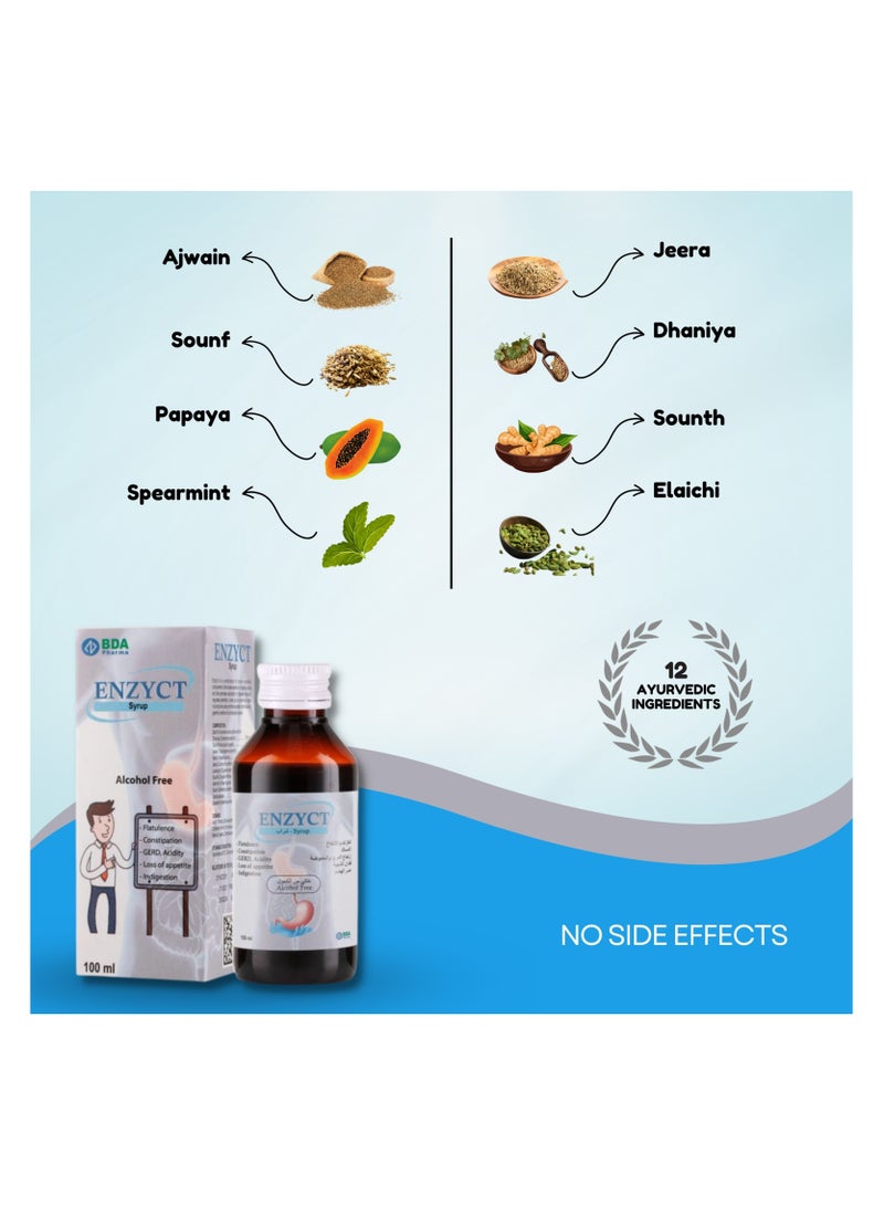 بي دي ايه فارما الايورفيدا شراب الأعشاب الهضمي - Image 2