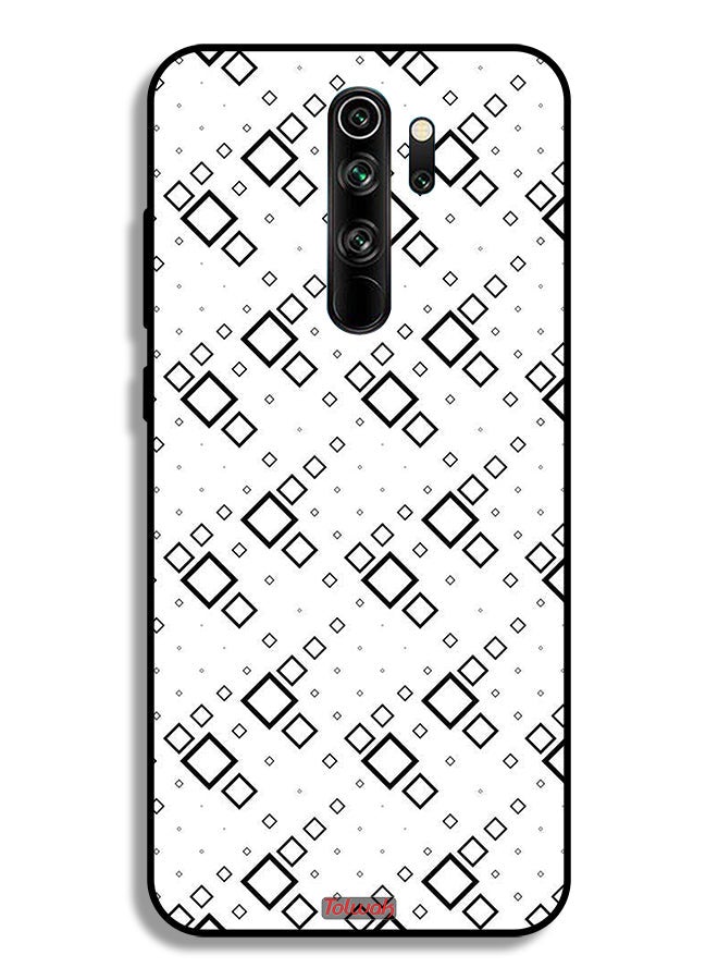 Xiaomi Redmi Note 8 Pro Protective Case Cover Square Abstract Digital Art