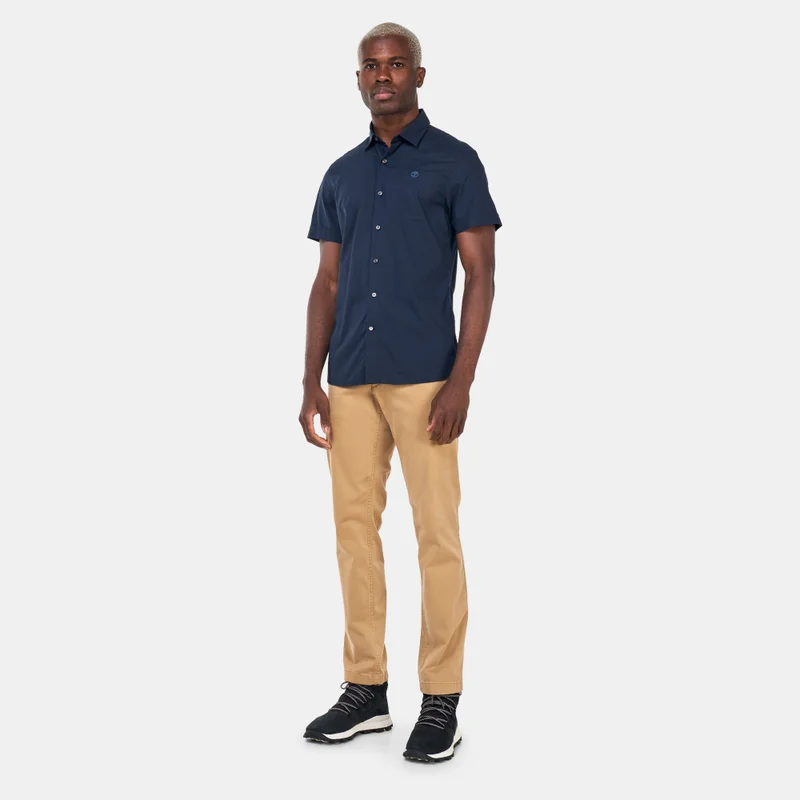 Timberland Men's Eastham River Stretch Poplin Shirt