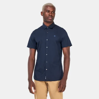 Timberland Men's Eastham River Stretch Poplin Shirt