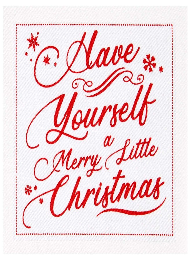 Five Star Napkins Christmas Songs Cocktails Napkins - White Cotton - 4.5" x 4.5" - Single Use - Party, Events, Holiday (50 x) - Image 4