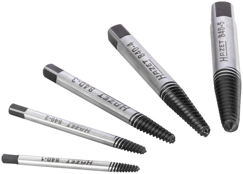 Hazet 840/5 Screw Extractor Set 5 Piece - Image 1