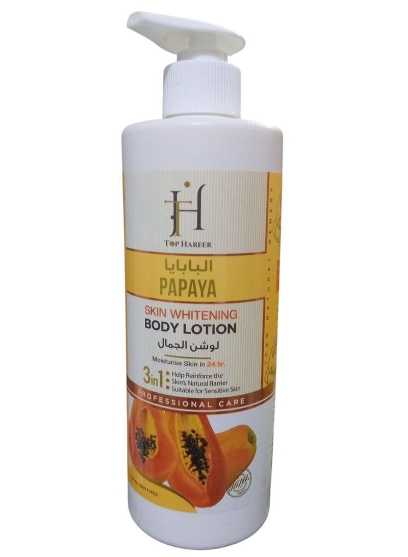 Skin Whitening Body Lotion Whit Papaya
