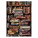 Larkipuzz Vintage Library Bookshelf Jigsaw Puzzle 1000 Piece for Adult Funny Books Challenging Painting Jigsaw Puzzles Art Aesthetic Difficult Puzzle - Image 4