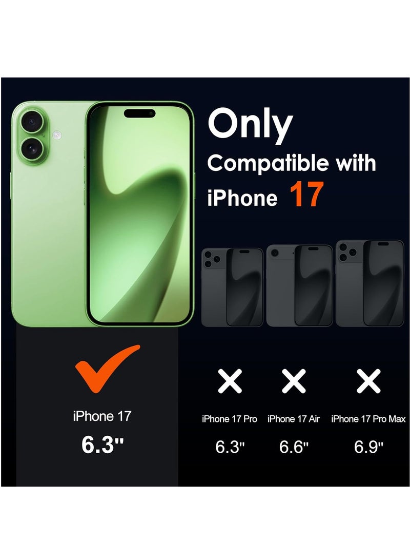 Houmt iPhone 17 Case Magsafe, Wireless Charging Support Clear iPhone 17 Cover Anti Scratch Shockproof Protective Phone Case for Apple iPhone 17 6.1inch - Image 2