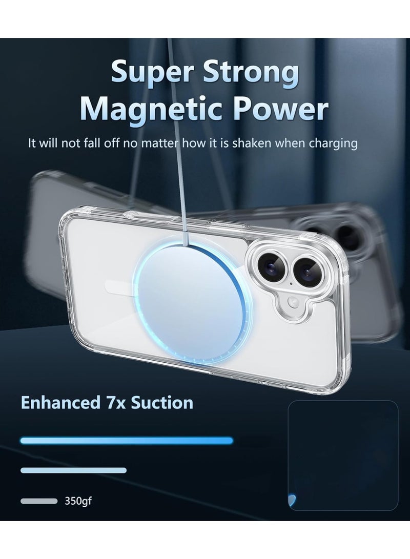 Houmt iPhone 17 Case Magsafe, Wireless Charging Support Clear iPhone 17 Cover Anti Scratch Shockproof Protective Phone Case for Apple iPhone 17 6.1inch - Image 5