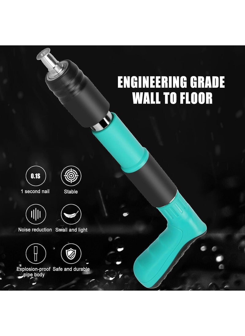 HARIVAR MART HARIVAR MART Nail Wall Fastening Tool for Cement Wall  Manual Steel Nails Gun Portable Concrete Nail Gun with 10 Nails  Lightweight and Efficient Household Woodworking Tool For Drilling Up A Wall  - Image 4