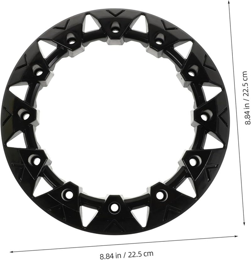 غطاء عجلة ATV الأسود واقي الإطار لقبعات الجنوط الأنيقة لمركبات ATV الشاطئية - Image 3