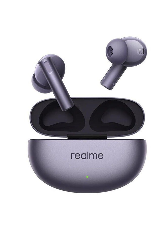 realme Buds Air 6 TWS Earphone Hi-Res LHDC 5.0 Active Noise Reduction Wireless Headphone Bluetooth 5.3 IP55 Purple - Image 1