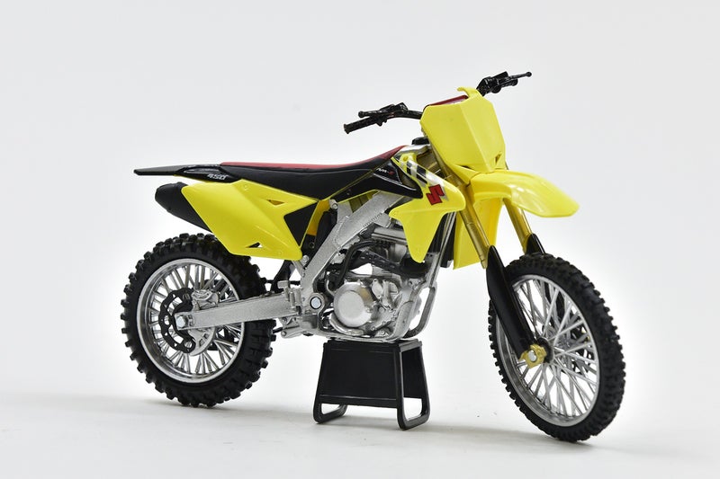 NewRay New-Ray 1/12 Suzuki RM-Z450 2014 Suzuki Motocross/Off-Road Bike, Yellow, (57643) - Image 5