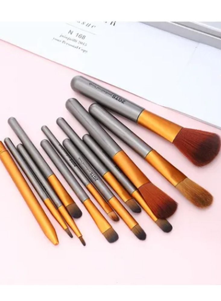 زد جي تي اس طقم فرش مستحضرات تجميل من 12 قطعة - Image 3