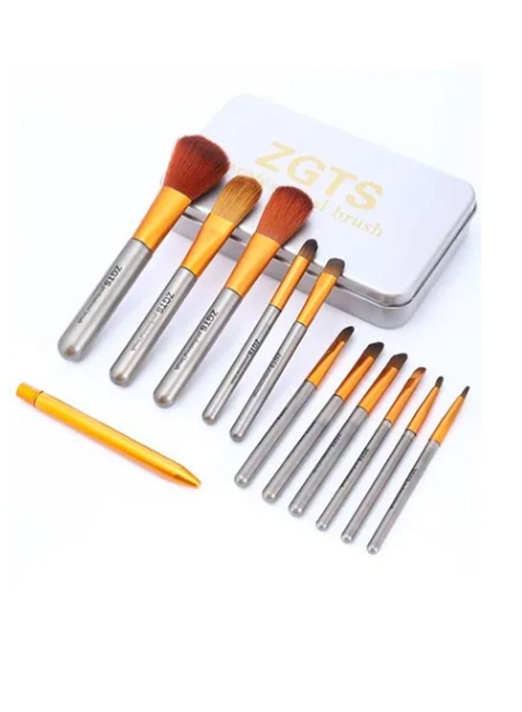 زد جي تي اس طقم فرش مستحضرات تجميل من 12 قطعة - Image 1