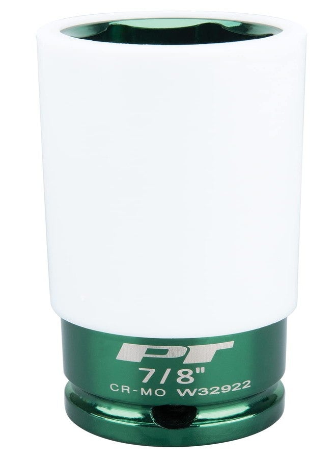 بيرفورمانس تول أداة الأداء W32922 أداة الأداء مقبس حائط رفيع مقاس 1/2 بوصة، محرك تأثير، مقاس 7/8 بوصة، أخضر - Image 2