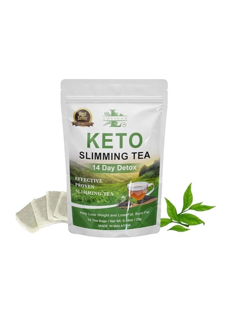 Lovisah Keto slimming tea for burning fats effectively - Image 1