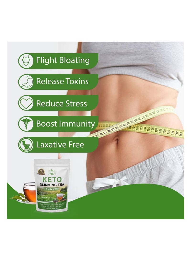 Lovisah Keto slimming tea for burning fats effectively - Image 2