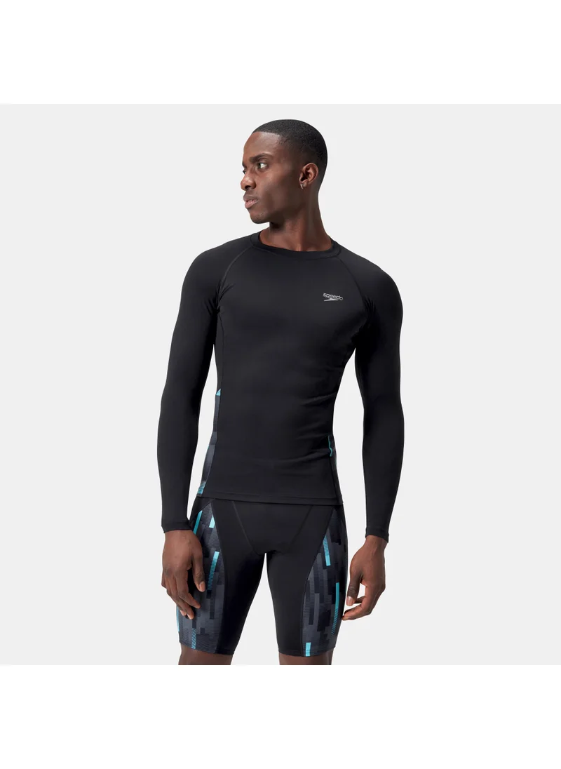 speedo Mens Endurance+ Splice Swimming Rashguard