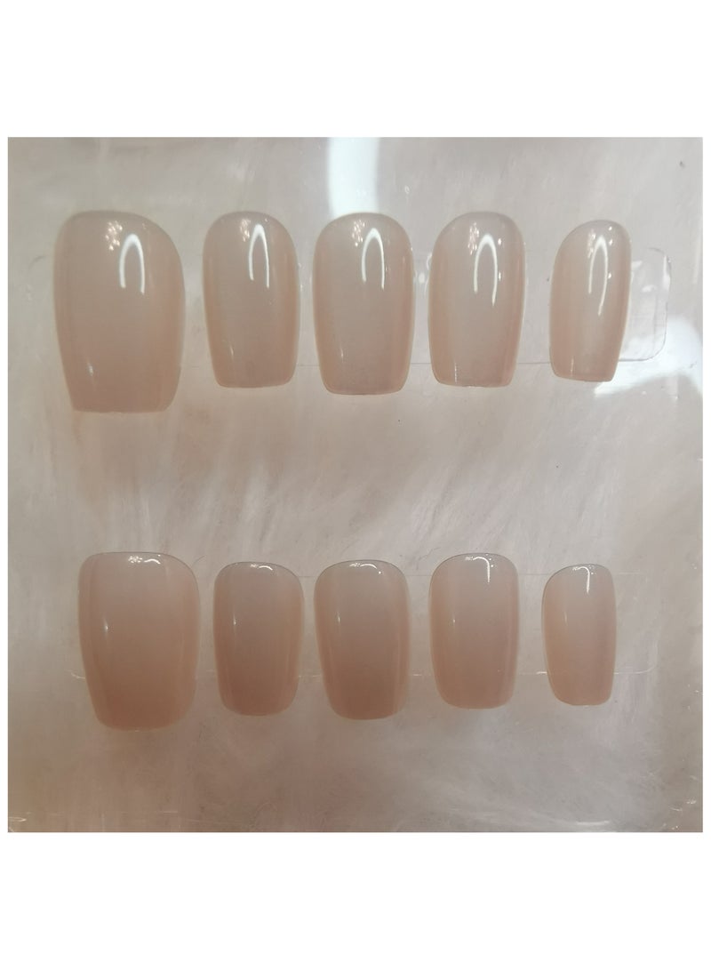 Binzo Beauty Press On Handmade Nails, 10pcs,Nails Art , Acrylic Nails, False Nails，Natually Nails - Image 3