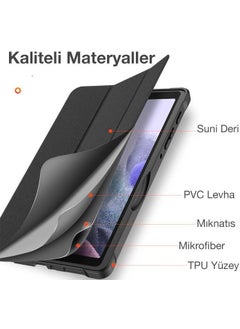 Polhammobile Polham Samsung Galaxy Tab A8 2021 10.5 (X200-X205) Tablet Case with Stand, Pen Holder, Foldable  - Image 3