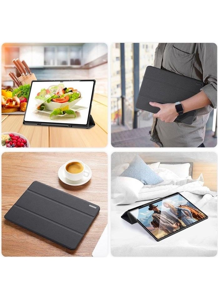 Polhammobile - Polham Samsung Galaxy Tab A8 2021 10.5 (X200-X205) Tablet Case with Stand, Pen Holder, Foldable - Image 1