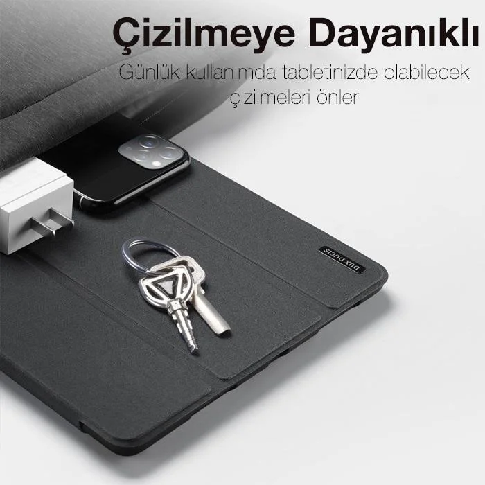 بولهاموبيل Polham Samsung Galaxy Tab A8 2021 10.5 (X200-X205) Tablet Case with Stand, Pen Holder, Foldable