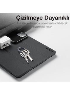 Polhammobile Polham Samsung Galaxy Tab A8 2021 10.5 (X200-X205) Tablet Case with Stand, Pen Holder, Foldable  - Image 4