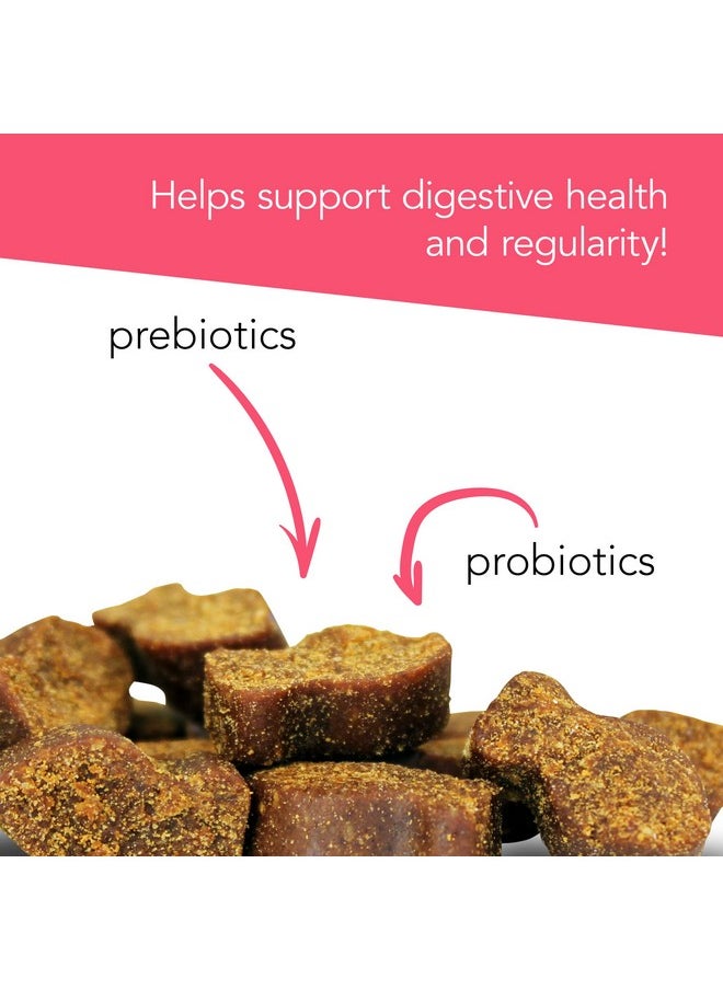 VetriScience Laboratories - Probiotic Everyday For Cats, Digestive Support Supplement, Duck Flavor, 60 Bite Sized Chews  Probiotics And Prebiotics, Gi And Immune Support - Image 1