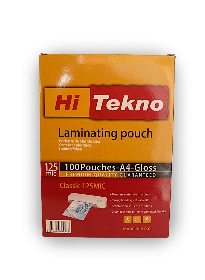 Hi Tekno A4 thermal laminating plastic - Image 1