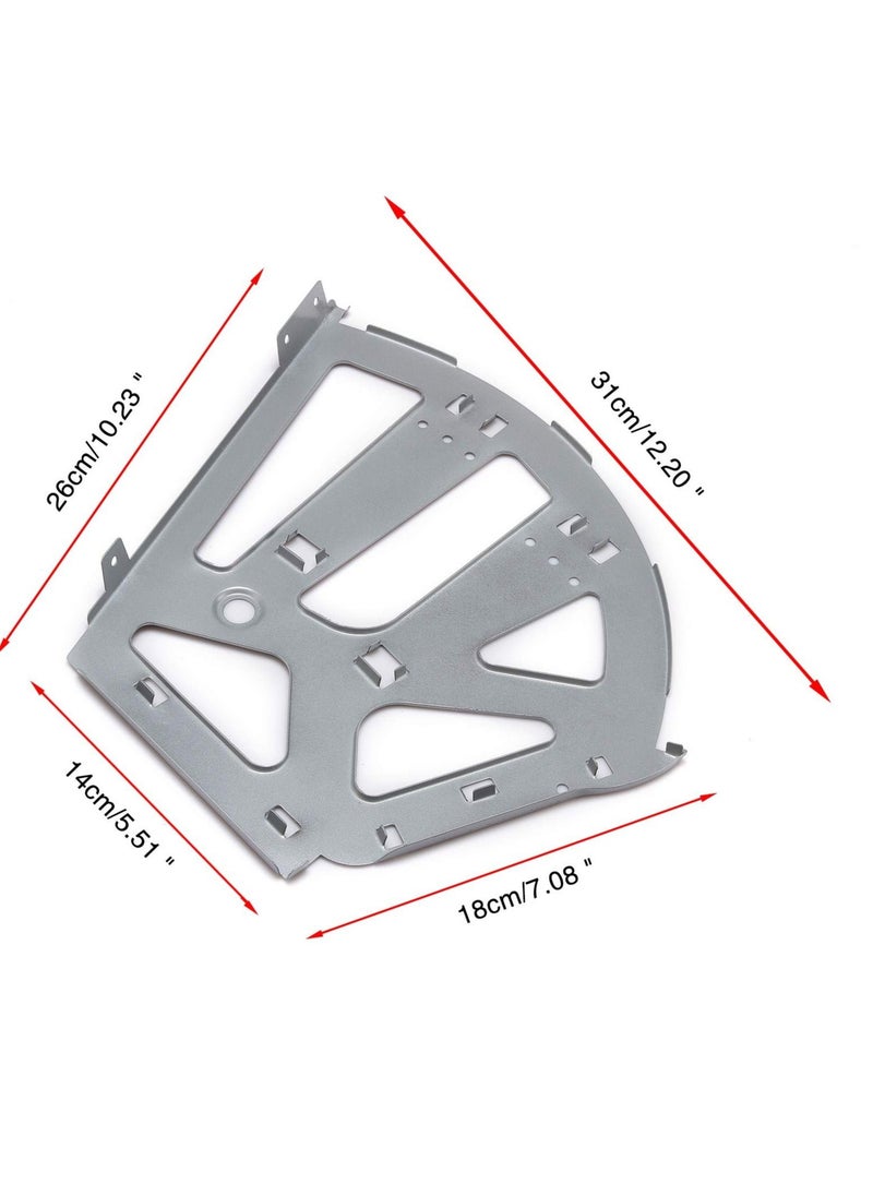 Generic Upgrade Stainless Steel Hinges 3 Layer Fan Shape Design for Easy Access and Durability Perfect for Kitchen Living Room and Shoe Storage Cabinets Includes Hardware Grey  - Image 5