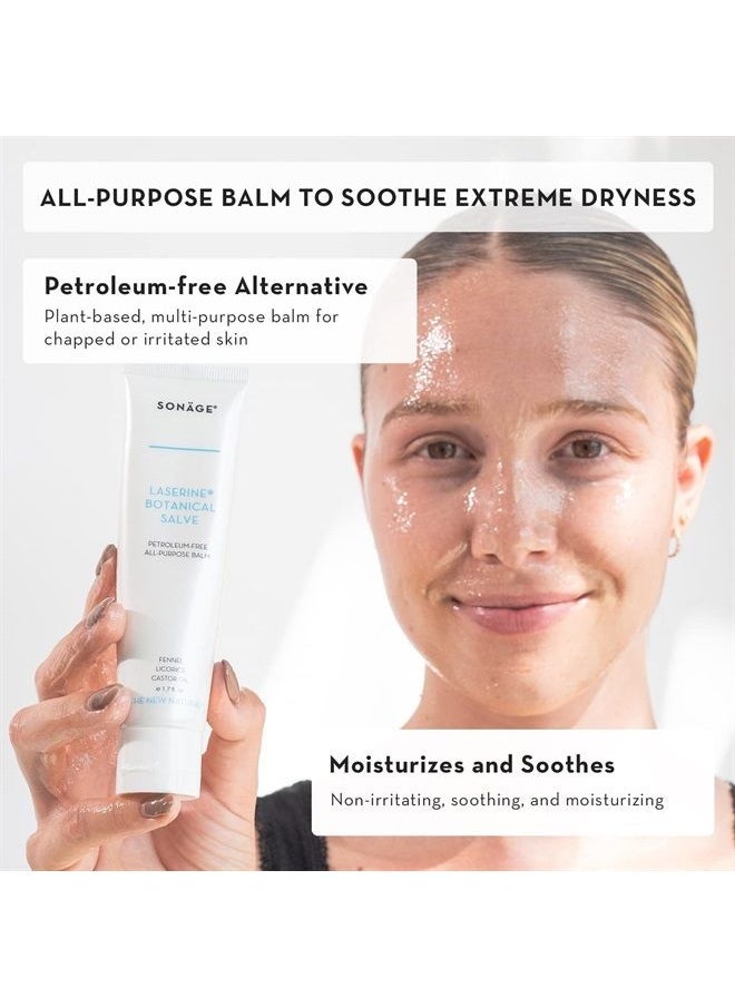 sonage - Laserine Botanical Salve | Petroleum-Free Multi-Purpose Skin Balm for Hydration | Shea Butter Salve Provides Relief from Dry Skin and Soothes Burns and Cuts | Gentle For All Skin Types - Image 1
