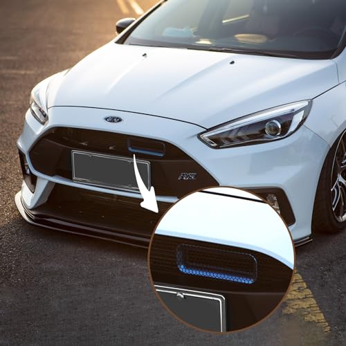 STRAUTOS Short Ram Air Intake Compatible With 20122018 Ford Focus MK3 ST RS Performance Accessories Cold Air Intake Kit SnorkelBlue Big MouthScrews are Provied - Image 3