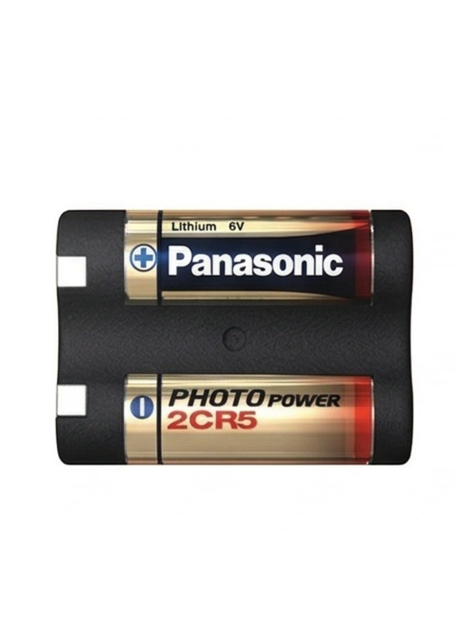 Panasonic 2CR5 Photo Power 6V Lithium Battery for Film and Digital Cameras (1-Pack, 10-Year Shelf Life) - Image 2