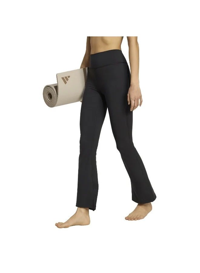 Adidas Allme Ess Flare Black Training Tights For Women 2XS