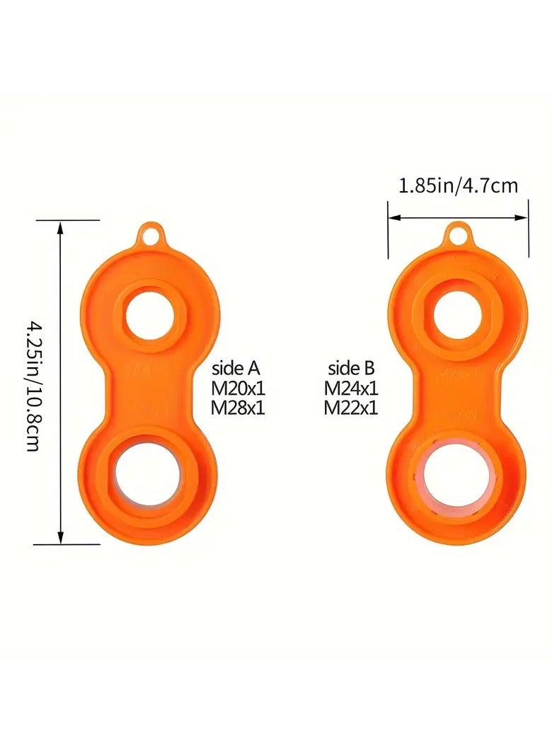 Goolsky Universal Faucet Aerator Wrench, Plastic Non-Electric Faucet Bubbler Removal Tool, European & American Thread Compatible, No Battery Required - Image 4