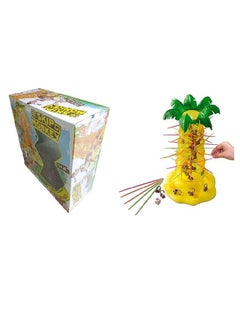 Skip Monkeys Kids Game with Monkey Game Pieces, Sticks and Game Unit, Easy-to-Learn, 3+, 2 to 4 Players