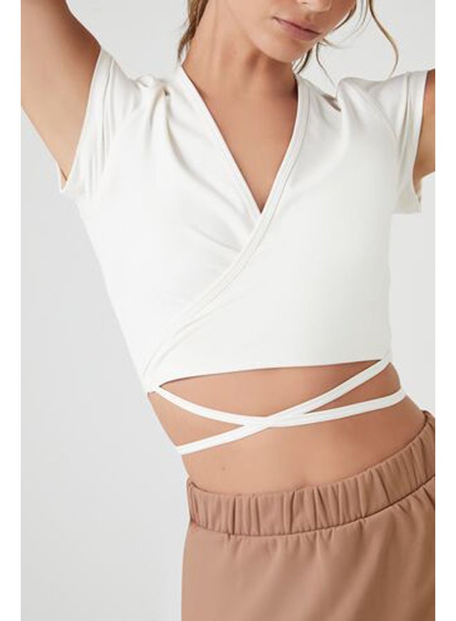 FOREVER 21 Active Wraparound Crop Top  - Image 5