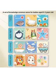 Generic Quiet Tearing Book Baby Can Chew Baby Puzzle Early Education Cloth Book Toy 8 Hand Tearing Book 6 Tear Not Broken 0-Color:[animal Awareness] Unbreakable Cloth Book (washable/can Be Chewed)  - Image 2