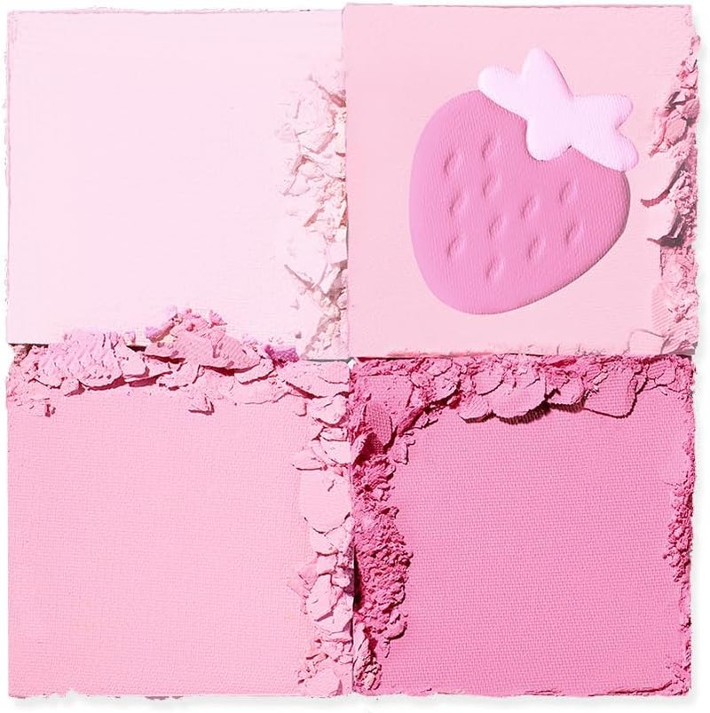 dasique Blending Mood Cheek Palette (06 Berry Smoothie) - 4 Blendable Vegan Blush Shades in Lightweight Powder - Image 5