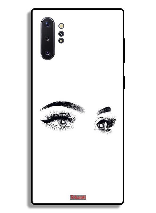 Tolwak Samsung Galaxy Note 10 Plus Protective Case Cover Eyes Art - Image 2