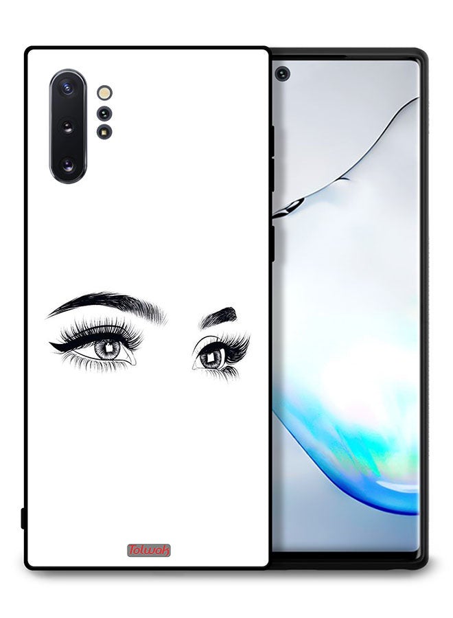 Tolwak Samsung Galaxy Note 10 Plus Protective Case Cover Eyes Art - Image 1