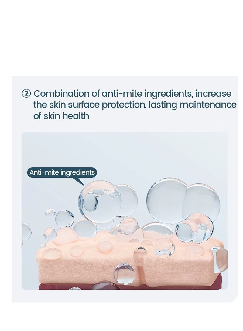 فايبرنت جلامور مجموعة مزدوجة صابون نياكيناميد وصابون فيتامين سي ١٠٠ جرام لتفتيح وتوهج البشرة وإزالة البقع الداكنة - Image 3