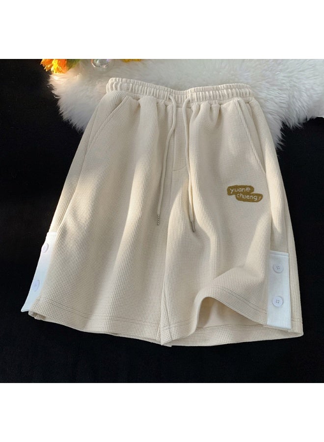 KUYING New Fashionable Waffle Sportswear Shorts - Image 1