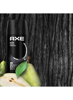 Axe Black Frozen Pear And Cedarwood Scent 150ml  - Image 3