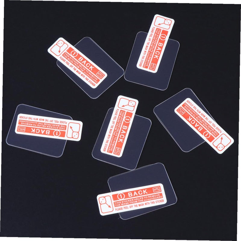 6 Pack 40mm Flexible Tempered Glass Screen Protector with Reusable Silicone Adhesive - Image 4