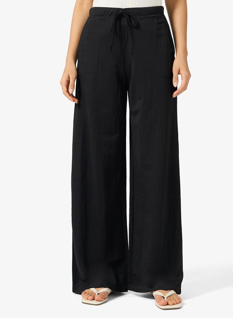 ONLY Casual Relaxed Drawstring Trousers - Image 1